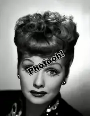 Lucille Ball Elegant Closeup Celebrity REPRINT RP #7904