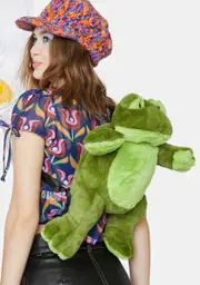 [dELiA*s by Dolls Kill] Froggy Friend Backpack