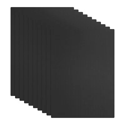 10 PCS Black Foam Board 5x7 Inch, 3/16 Inch Thick Foam Poster Board