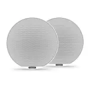 Fusion 0100277200 230-watt Coaxial Classic White Marine Speakers