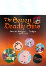 Badge Pack Seven Deadly Sins