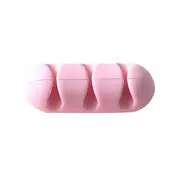2pcs/set Cable Organizer Silicone USB Cable Management Clips Desktop Wire Manager Cord Holder Headphone Earphone Mouse Bobbin Winder