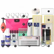 Practice Kit Set for Beginners,Professional Lashes Kit False Eyelash Extensions#
