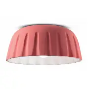 Madame Gres Small Ceiling Lamp, Coral Pink