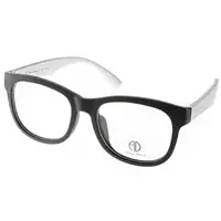 在飛比找momo購物網優惠-【ALAIN DELON】簡約百搭款眼鏡(黑-銀#AD203