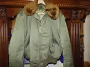 Vintage WW2 USAAF B-15 Flying Jacket