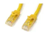 StarTech.com N6PATC3MYL Cat6 - 10GbE - 100W PoE++ Ethernet Cable - 3m - Yellow [N6PATC3MYL]