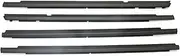 Compatible for Mitsubishi Lancer CY CX/Fortis Evo CZ 2007-2019 Window Outer Weatherstrip Side Glass Rubber Belt Moulding Sealing Trim