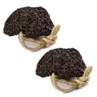 Natural Volcanic Lava Pumice Stone Callus and Foot Pedicure Rock Scrub Packs ...