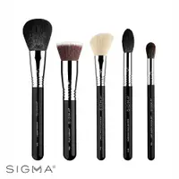 在飛比找PChome24h購物優惠-【Sigma】經典臉部刷具5件組 Classic Face 