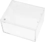 SEWOART Acrylic Reptile Box Transparent Pet Breeding Container with Ventilation for Insects and Crawling Pets Durable and Safe Acrylic Design