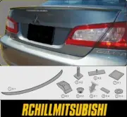 2012 GENUINE MITSUBISHI GALANT OEM TRUNK LIP SPOILER QUICK SILVER MZ314081