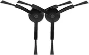 Compatible for Roborock S8 Pro Ultra S7 Max Qrevo Q7 Q8 Q5 S6 S5 S4 E5 E4 E3 E2 C1. The Side Brush of The Robot Vacuum Cleaner Replaces The Black Color(Black 2)