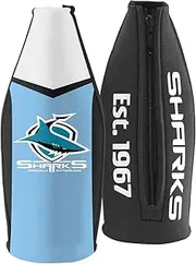 Cronulla Sharks NRL Long Neck Tallie Beer Bottle Cooler Holder Wine Bottle