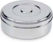 Zinel Spice Box/Masala Dabba with 7 Comparments and 2 Stainless Steel Lids, 1...