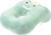 Levemolo Sleeping Pillow Ear Holes Dinosaur Piercing Design Portable Nap Pillow for Office Workers