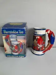 Corona Extra "Parrotdise Too" Stein NIB w/Box Certificate of Authenticity #12345