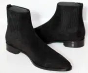New In Box Saint Laurent Paris® Mens Peck 30 Black Suede Chelsea Boots Size 46