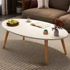 Wooden Coffee Table Modern Wooden Coffee Table Retro Center Tables for Small Spa