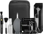 Movo Deluxe Essentials DSLR Camera Cleaning Kit with 10 APS-C Cleaning Swabs