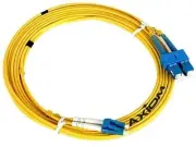 Axiom-New-AXG92703 _ LC/LC SINGLEMODE DUPLEX OS2 9/125 FIBER OPTIC CAB