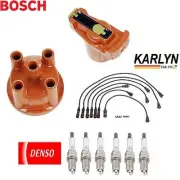 Ignition Kit Distri.Cap Rotor Plugs Wire for Mercedes-Benz 230 1966-1968