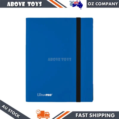 Ultra Pro Eclipse Pro Binder Blue 9 Pocket PRO Binder Album Hold 360 Cards 15144