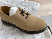 Dr. Martens 1461 Mens Size US 10 Oxford Shoes Sand Sable Milled Nubuck WP