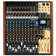 TASCAM MODEL 16 All-in-One Studio Mixer, Interface, Recorder with USB, Bluetooth