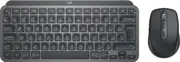 Logitech MX Keys Mini Combo for Business keyboard Mouse included RF Wireless + Bluetooth QWERTY US International Graphite