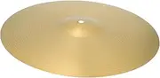 LIGIGWASH Brass Jazz Drum Cymbal Easy to Install Accessory for Drum Set Replacement for Broken Cymbals for Drummers Easy to Clean
