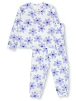 Miss Mango Elasticated Waist Girls 8-16 Butter Fleece Pj, Size 8