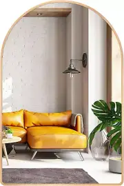 20X28 Inch Gold Arched Mirror for Bathroom Vanity Mirror or Wall Decor Arch Mirr