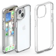 Philips Bumper Back Case Drop Protection Cover For Apple iPhone 15 Plus Clear