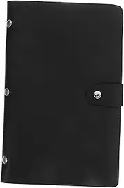 Practical Invoice Album 1pc Business Checkbook Plastic Invoice Album Office Bill Album Receipt Organizer