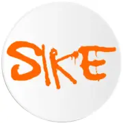 Sike - 10 Pack Circle Stickers 3 Inch - 90s Nineties Slang