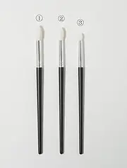 Miniature Model Paint Brushes Drybrush Set 3pcs for Effect, Professional Dry Brush Detail Paint Brushes for Tabletop & Wargames Miniature Acrylic, Watercolor, Oil Painting