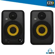 KRK GOAUX3 Portable 3" Studio Monitor Speakers with Carry Bag and Stands