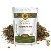 Organic Way Tulsi Krishna Cut & Sifted - Herbal Tea | USDA & Kosher Certified