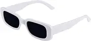 [Generic] Man compatible with Polarized Rectangle Sunglass For Women Fashion Glasses Multicolor Tortoise Frame Glasses Goggles