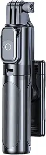 Portable Selfie Stick, Handheld Tripod Stabilizer, Adjustable Phone Holder, Wireless Remote, Ideal for Travel, Hiking, Sports, Photography, Recording 5.91x1.18x1.18 Inch