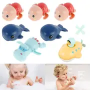 7Pcs Baby Bath Toys Water Bath Squirt Toys Floating Bathtub Toys Cute StMFw
