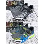 【豬豬老闆】SKECHERS FLEX-GLOW ELITE 休閒鞋 中童 黑白400135LBKGY 黑綠LBBLM