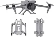 [wtohoby] Foldable Landing Gear for DJI AIR 3S / AIR 3 Drone Quick Release Sled Landing Legs Extension Kit for DJI AIR 3S/AIR3 Camera Drones Accessories