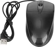 Wired Gaming Mouse, Silent USB Corded Office Mouse for Win XP 7 8 10, Support Right or Left Hand Use, Portable Ergonomic Mechanical Mouse for Computer Laptop, Plug and Play