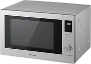 Panasonic 34L Combination Microwave with Convection, Grill, Oven and Built In Air Fry Function, Includes Air Fry Basket, Silver (NN-CD88QSQPQ)