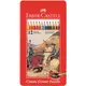 輝柏 Faber- Castell 油性鉛筆12色/鐵盒