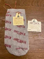 Vintage Dry Sack Sherry Sack Bag And Label London Distillery