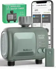 Lingusta WiFi Water Timer for Garden HoseSprinkler Timer with Dual Outlet for...
