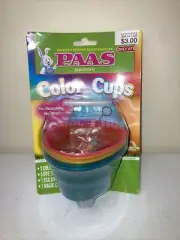 PAAS Egg Decorating Kit - Color Cups NEW